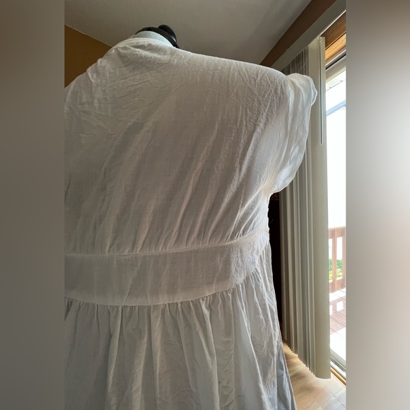 XL Boho white sleeveless summer top from Maurice’s. - Picture 5 of 9